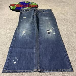 y2k 2000’s denim straight fit jeans
